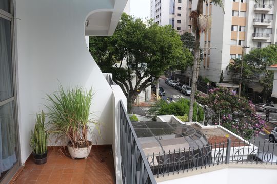 Varanda da Sala de apartamento para alugar com 3 quartos, 200m² em Santa Paula, São Caetano do Sul