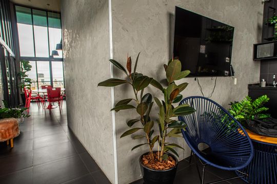 Área comum de kitnet/studio à venda com 1 quarto, 51m² em Bela Vista, São Paulo