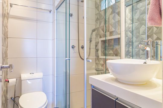 Banheiro - Social de apartamento à venda com 2 quartos, 68m² em Vila Prudente, São Paulo
