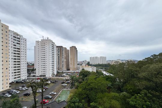 Vista do Quarto 3 de apartamento para alugar com 3 quartos, 80m² em Planalto, São Bernardo do Campo