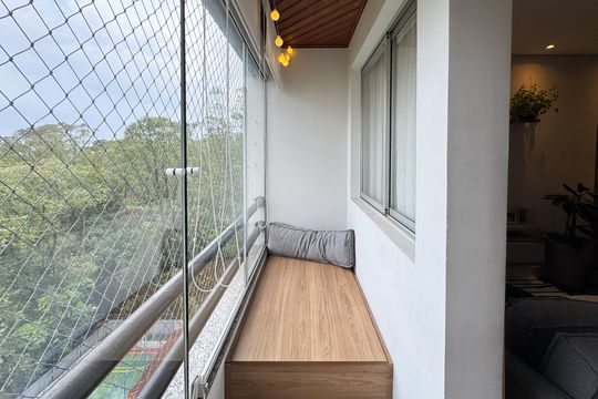 Sacada de apartamento para alugar com 3 quartos, 80m² em Planalto, São Bernardo do Campo
