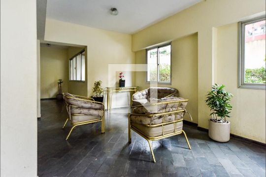 Área comum - Hall de apartamento para alugar com 3 quartos, 80m² em Planalto, São Bernardo do Campo
