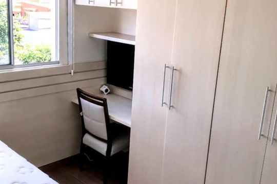 Quarto 3 de apartamento à venda com 3 quartos, 52m² em Salgado Filho, Belo Horizonte
