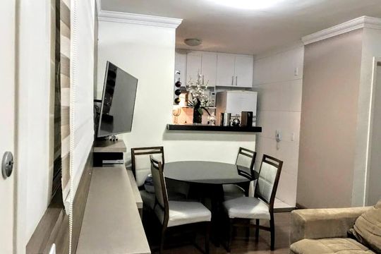Sala de apartamento à venda com 3 quartos, 52m² em Salgado Filho, Belo Horizonte