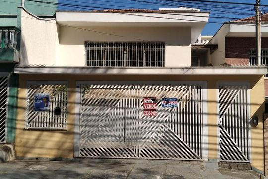 Fachada de casa à venda com 3 quartos, 163m² em Vila Ester (zona Norte), São Paulo