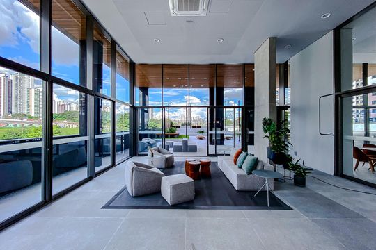 Área comum de kitnet/studio à venda com 1 quarto, 25m² em Vila Regente Feijó, São Paulo