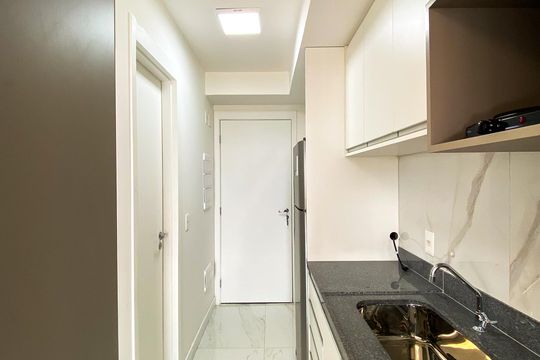 Studio de apartamento para alugar com 1 quarto, 25m² em Santo Amaro, São Paulo