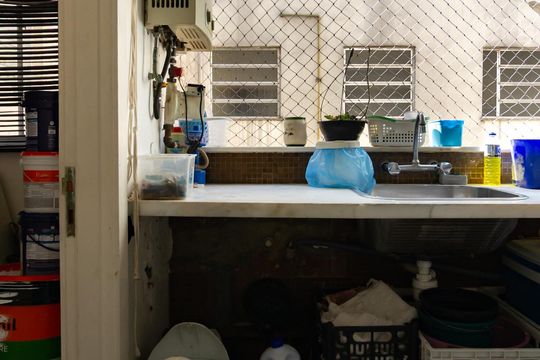 Área de serviço de apartamento à venda com 3 quartos, 200m² em Botafogo, Rio de Janeiro
