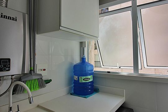 Área de Serviço de apartamento à venda com 2 quartos, 56m² em Planalto, São Bernardo do Campo