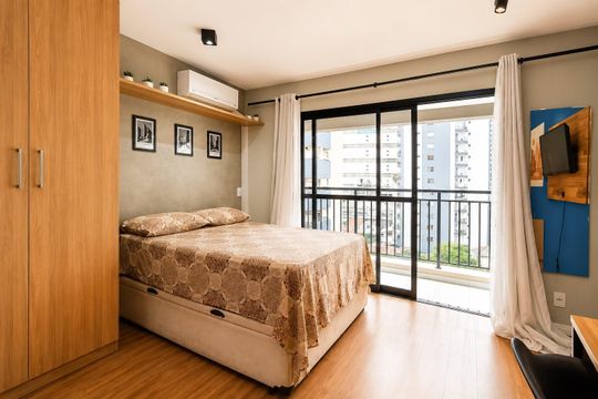 Studio de apartamento para alugar com 1 quarto, 25m² em Bela Vista, São Paulo