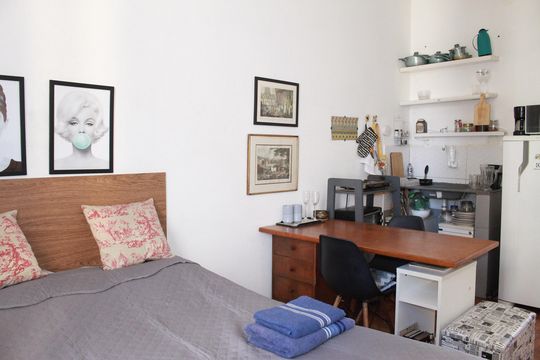 Quarto de kitnet/studio para alugar com 1 quarto, 33m² em Centro Histórico de São Paulo, São Paulo