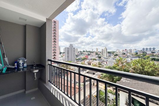 Sacada do Studio de kitnet/studio para alugar com 1 quarto, 42m² em Centro, São Bernardo do Campo