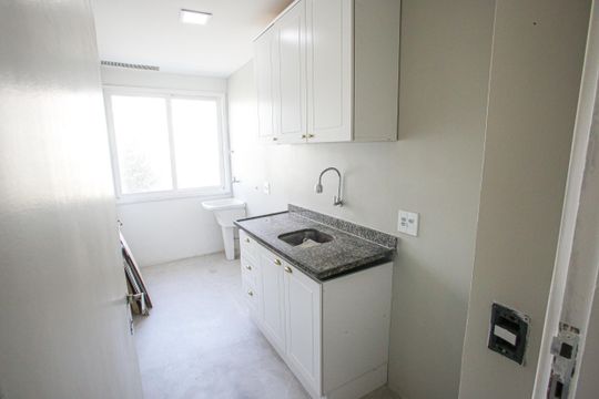 Cozinha de apartamento à venda com 2 quartos, 60m² em Tanque, Rio de Janeiro