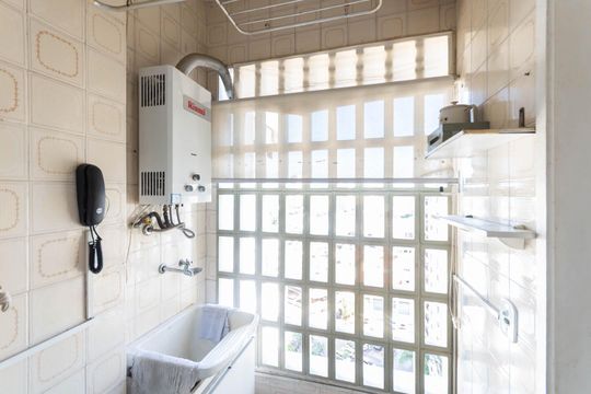 Área de Serviço de apartamento à venda com 2 quartos, 80m² em Praça da Bandeira, Rio de Janeiro