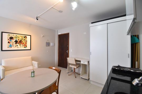 Studio de apartamento para alugar com 1 quarto, 25m² em Centro, Curitiba