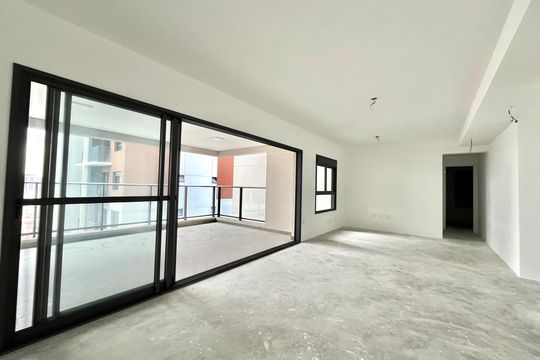 Sala de apartamento à venda com 3 quartos, 141m² em Mirandópolis, São Paulo