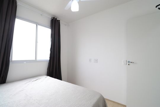 Quarto 2 de apartamento à venda com 2 quartos, 35m² em Várzea da Barra Funda, São Paulo