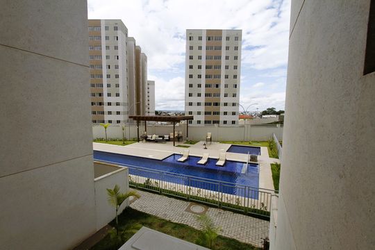 Vista Suíte de apartamento para alugar com 2 quartos, 47m² em Palmeiras, Belo Horizonte