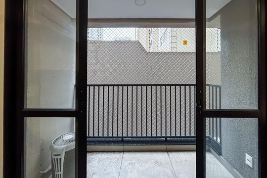 Varanda do Studio de apartamento para alugar com 1 quarto, 35m² em Sumarezinho, São Paulo