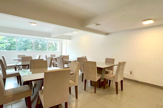 Área comum de apartamento à venda com 2 quartos, 64m² em Pinheiros, São Paulo