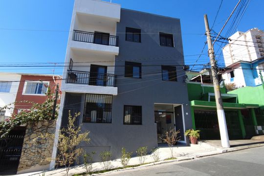 Fachada de apartamento à venda com 1 quarto, 32m² em Vila Gumercindo, São Paulo