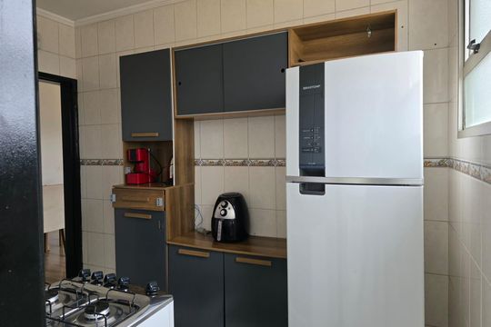 Cozinha de apartamento para alugar com 1 quarto, 45m² em Vila Nossa Senhora de Fatima, Guarulhos