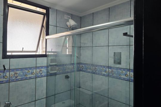 Banheiro Social de apartamento para alugar com 1 quarto, 45m² em Vila Nossa Senhora de Fatima, Guarulhos