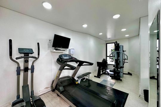 Área comum - Academia de apartamento para alugar com 4 quartos, 170m² em Brooklin, São Paulo