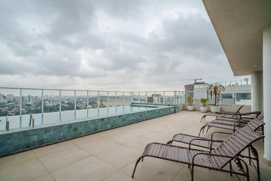 Área comum - Piscina de apartamento para alugar com 1 quarto, 31m² em Butantã, São Paulo