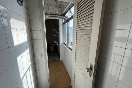 Banheiro de serviço de apartamento à venda com 2 quartos, 80m² em Méier, Rio de Janeiro