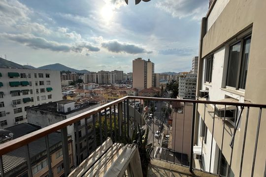 Varanda da Sala de apartamento à venda com 2 quartos, 80m² em Méier, Rio de Janeiro