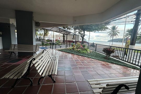 Área comum de apartamento para alugar com 1 quarto, 45m² em Centro, São Vicente