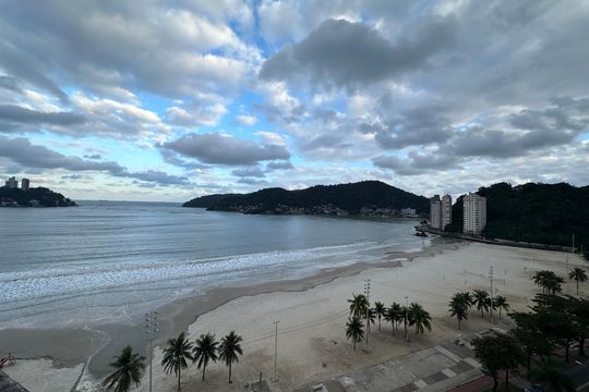 Vista do Quarto de apartamento para alugar com 1 quarto, 45m² em Centro, São Vicente