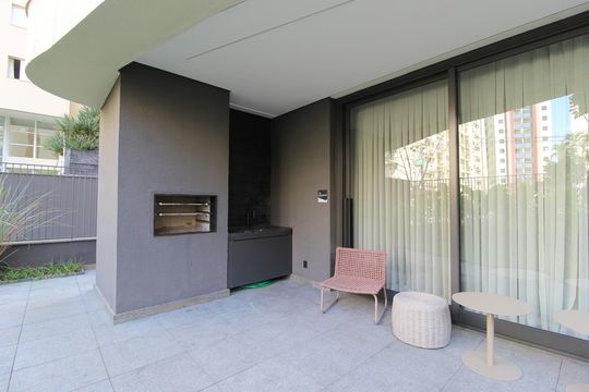 Área Comum - Churrasqueira de apartamento à venda com 3 quartos, 152m² em Vila Olímpia, São Paulo