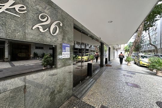 Fachada de kitnet/studio à venda com 1 quarto, 54m² em Flamengo, Rio de Janeiro