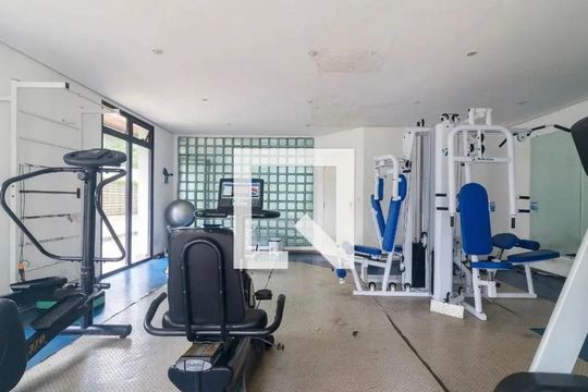 Área comum de apartamento à venda com 1 quarto, 45m² em Brooklin, São Paulo