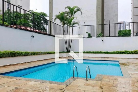 Área comum de apartamento à venda com 1 quarto, 45m² em Brooklin, São Paulo