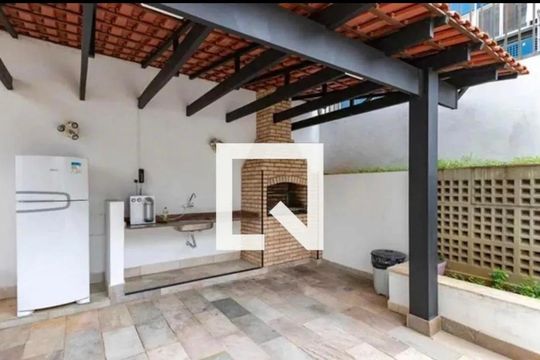Área comum de apartamento à venda com 1 quarto, 45m² em Brooklin, São Paulo