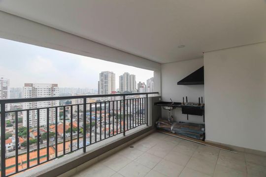 Varanda da Sala de apartamento para alugar com 3 quartos, 95m² em Vila Prudente, São Paulo