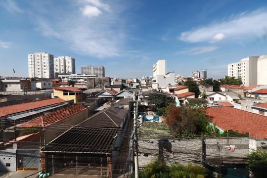 Vista do Quarto 2 de apartamento para alugar com 2 quartos, 46m² em Vila Esperança, São Paulo