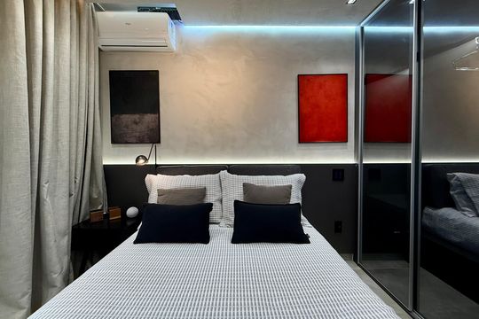 Studio de kitnet/studio para alugar com 1 quarto, 27m² em Moema, São Paulo