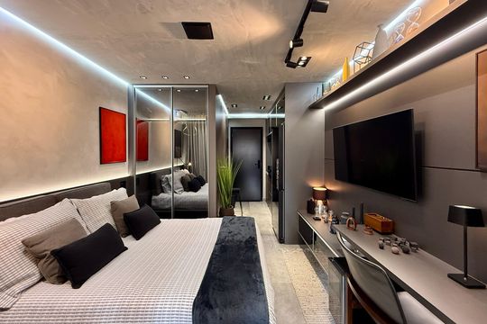 Kitnet/Studio para alugar com 1 quarto, 27m² em Moema, São Paulo