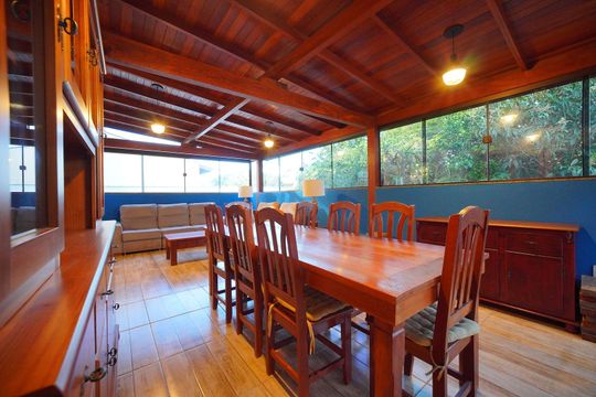 Espaço Gourmet de casa de condomínio para alugar com 3 quartos, 270m² em São João do Rio Vermelho, Florianópolis