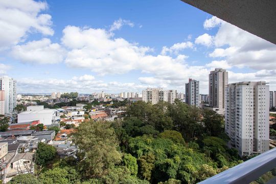 Varanda da Sala de apartamento à venda com 2 quartos, 45m² em Centro, Diadema