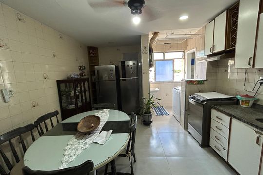 Cozinha de apartamento à venda com 3 quartos, 92m² em Méier, Rio de Janeiro