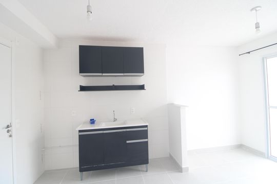 Cozinha de apartamento para alugar com 2 quartos, 34m² em Socorro, São Paulo