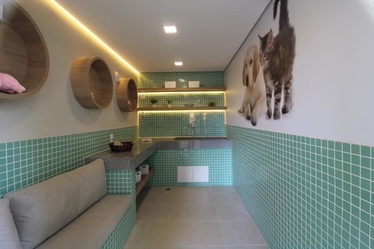 Área comum  de apartamento para alugar com 2 quartos, 34m² em Socorro, São Paulo