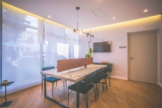 Área comum - Coworking de kitnet/studio para alugar com 1 quarto, 29m² em Vila da Saúde, São Paulo