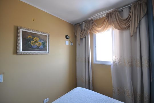 Quarto de apartamento à venda com 1 quarto, 33m² em Vila Mazzei, São Paulo