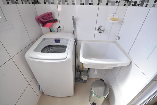 Área de serviço de apartamento à venda com 1 quarto, 33m² em Vila Mazzei, São Paulo